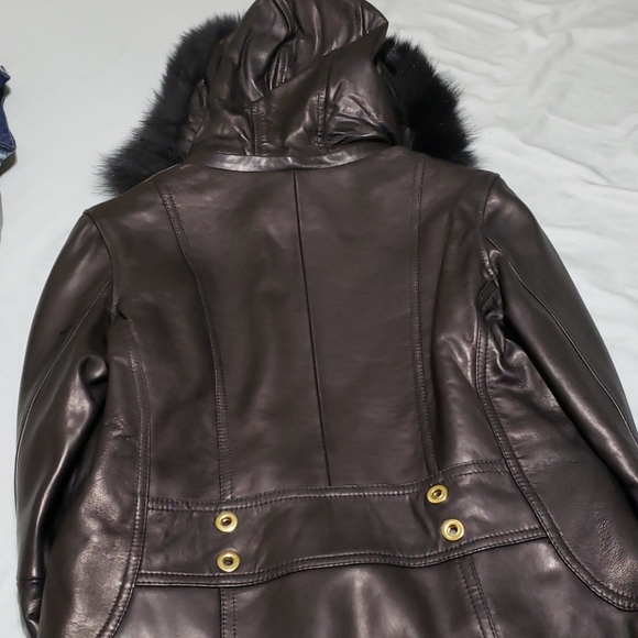 Genuine Italian leather jacket - Picture 6 of 7